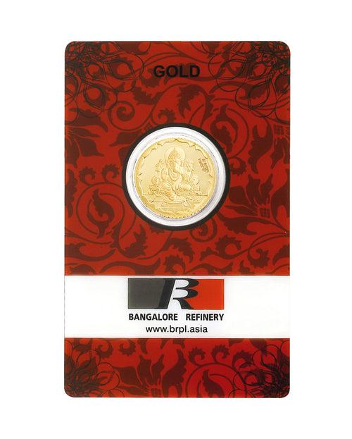 4 Gram Ganesh Gold Coin 22kt(916 Purity)