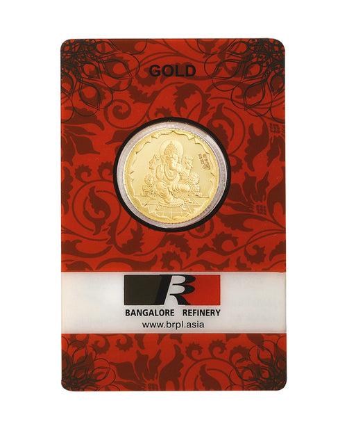 10 Gram Gold Coin 22Kt (916 Purity)