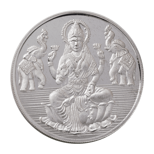100 Gram Lakshmi Silver Coin (999 Purity)