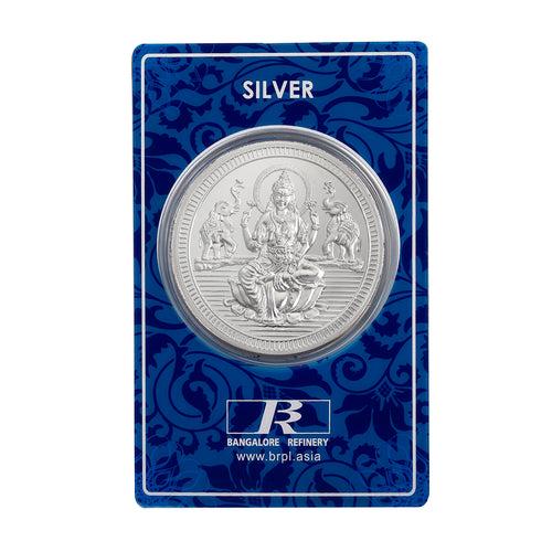 50 Gram Lakshmi Silver Coin (999 Purity)