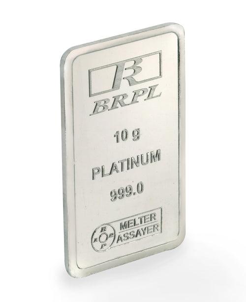 10 Gram Platinum Bar (999 Purity)