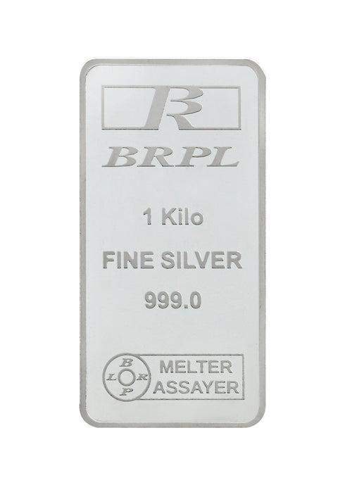1000 Gram Silver Bar (999 Purity) 1kg