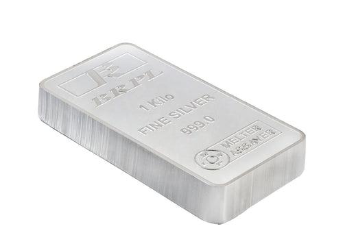 1000 Gram Silver Bar (999 Purity) 1kg