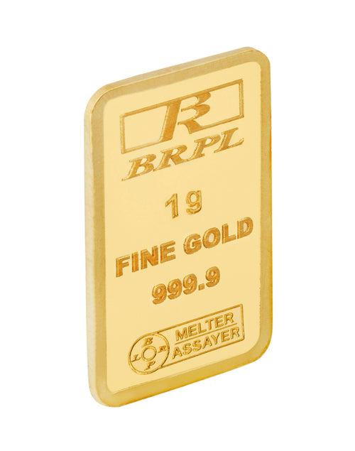 1 Gram Gold Bar 24kt(999.9 Purity)