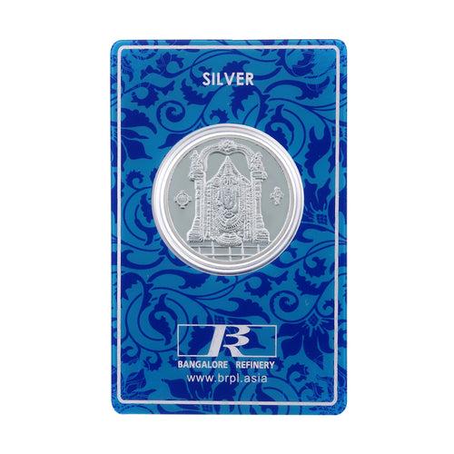 5 Gram Lord Balaji  Silver Coin (999 Purity)