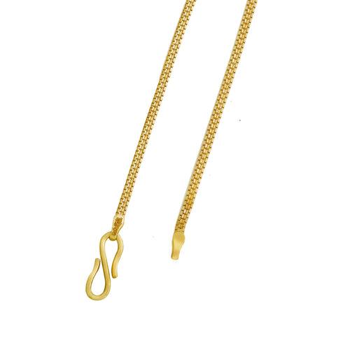 6.04 Gram 18kt BIS Hallmarked Gold Roadway Chain