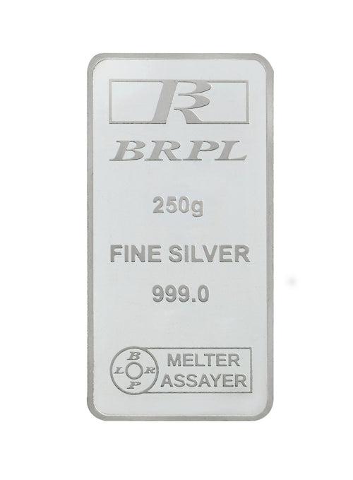 250 Gram Silver Bar (999 Purity)