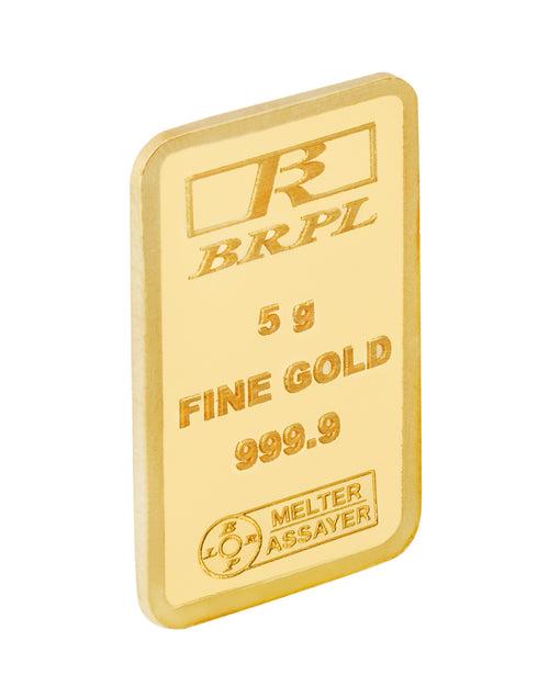 5 Gram Gold Bar 24kt(999.9 Purity)