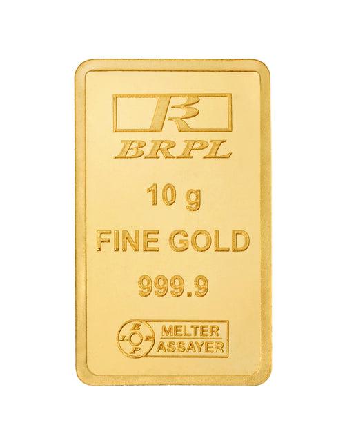 10 Gram Gold Bar 24kt (999.9 Purity)