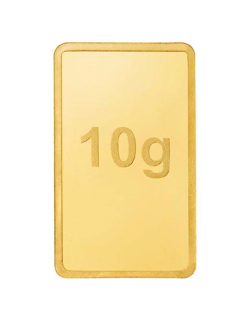 10 Gram Gold Bar 24kt (999.9 Purity)