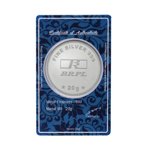 20 Gram Happy Valentine Day Silver Coin (999 Purity)