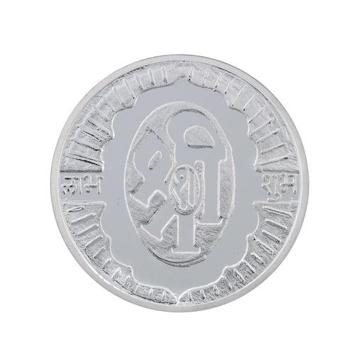 10 Gram Shree Silver Coin (999 Purity)