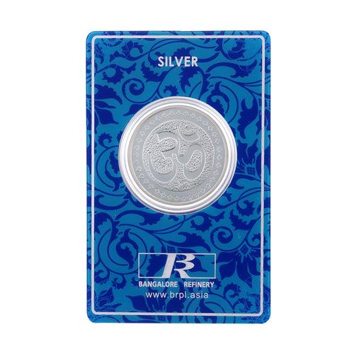 5 Gram Om Silver Coin (999 Purity)