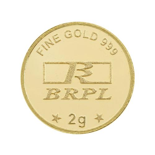 2 Gram 24kt (999 Purity) Banyan Tree Gold Coin