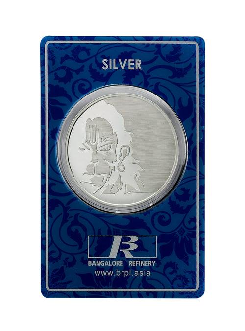 20 Gram Hanuman Silver Coin (999 Purity)