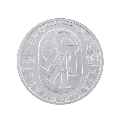 50 Gram Shree Silver Coin (999 Purity)