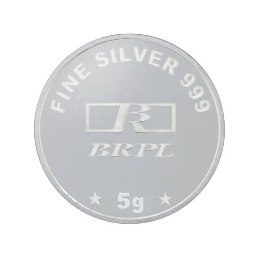 5 Gram Shree Silver Coin (999 Purity)
