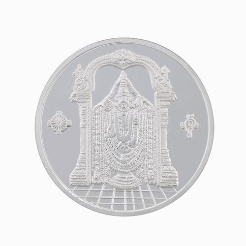 20 Gram Lord Balaji Silver Coin (999 Purity)