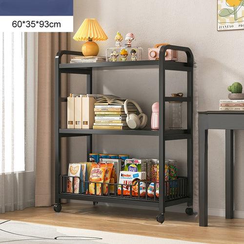 Multi-purpose Storage Trolley - Black