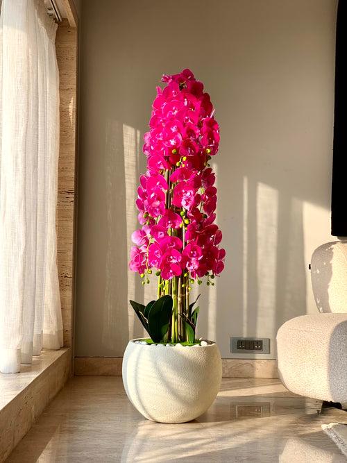 Artificial Cascade Orchid Plant - 5 Feet