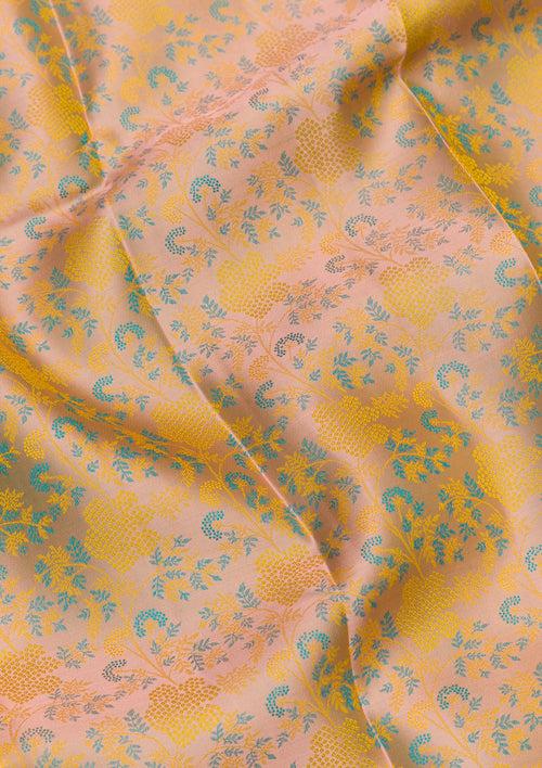 Lavender Zariwork Pure Silk Saree