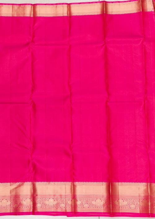 Maroon Zariwork Pure Silk Saree