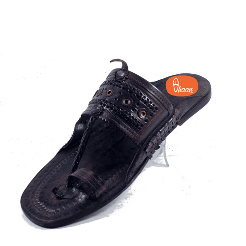 T Shape Khas Kolhapuri Chappal For Men