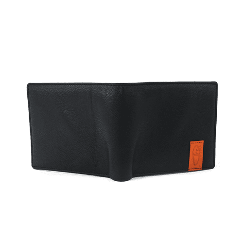 Style Guardian: Premium NAPPA Leather Wallet with RFID Protection for Men - Black