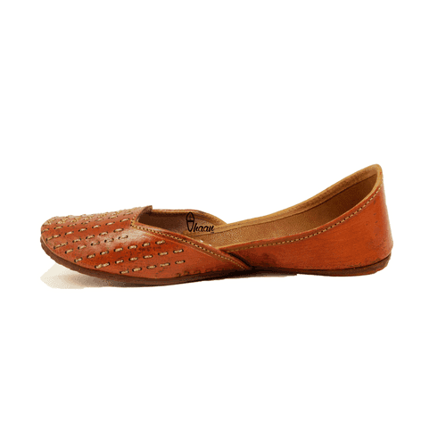 Handcrafted Authentic Leather Ladies Juti by vhaan