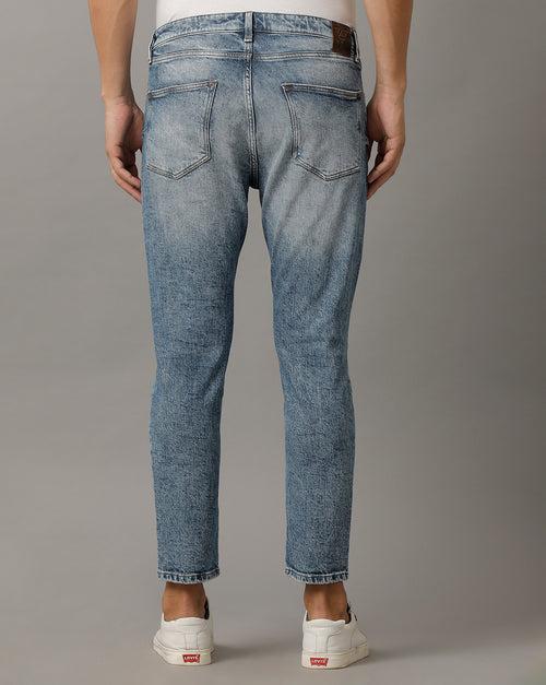 Voi Mens Lt.Indigo Collin Cotton Poly Jeans