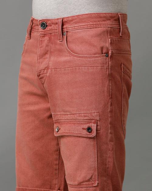 CRANBERRY DENIM REGULAR FIT SHORTS