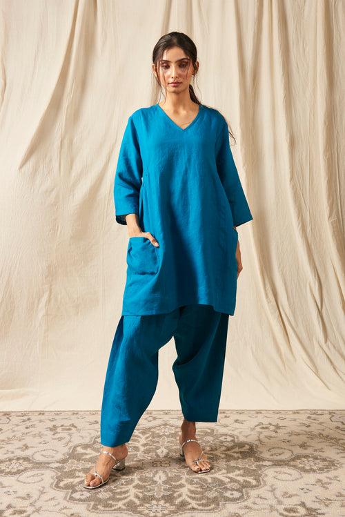 Indus Linen Women's Kurta Set