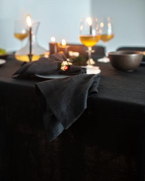 Kohl Linen Tablecloth