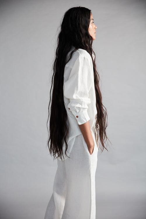 Taj Linen Oversized Shirt