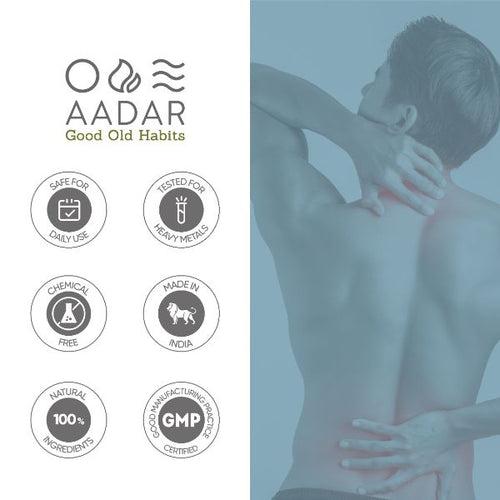 AADAR Ayurveda Ortho Sure Pain Capsule for Joint and Muscle Pain Relief<br> (60 Capsules)