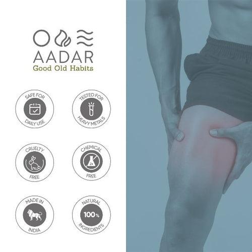 AADAR Ayurveda Orthosure Roll On for Joint, Knee and Muscle Pain Relief<br> (10ml)