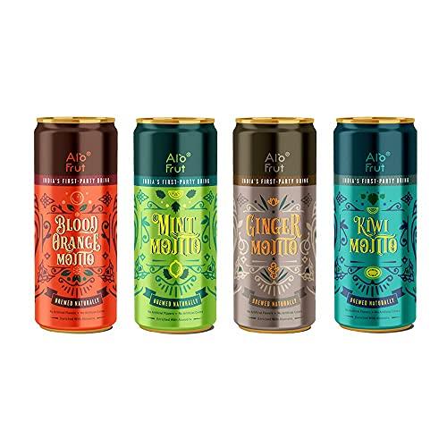 Alofrut Assorted Combo of Mojito 250ml - Pack of 12