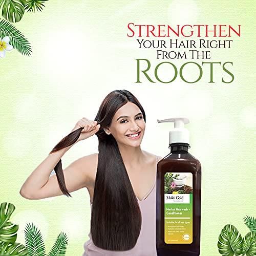 Hair Care Pack (Axiom Mukti Gold Herbal Hair Wash 200ml + Herbal Hairwash with conditioner 400ml + Anti-Dand. Shampoo 400ml + Herbal Hair oil 200ml )