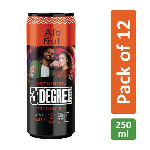 Alo Frut 3rd Degree Classic Flavour Energy Drink CAN 250ml | Tasty Instant Energy Sports Drink | Energy Ka 3rd Degree