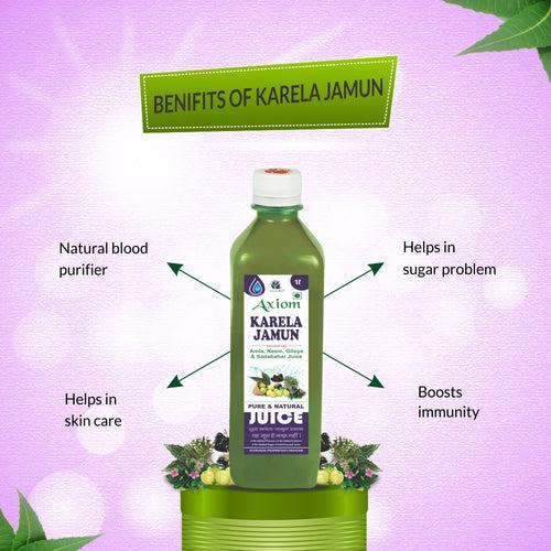 Health Care Combo ( Karela Jamun Juice 500ml + Aloevera Amla Juice 500ml + Sugar Cure Juice 500ml )