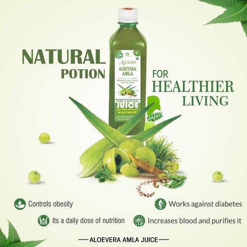 Health Care Combo ( Karela Jamun Juice 500ml + Aloevera Amla Juice 500ml + Sugar Cure Juice 500ml )