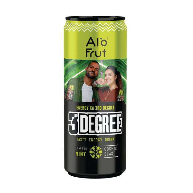 Alo Frut 3rd Degree Mint Flavour Energy Drink CAN 250ml | Tasty Instant Energy Sports Drink | Energy Ka 3rd Degree (Copy)