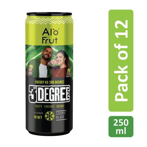 Alo Frut 3rd Degree Mint Flavour Energy Drink CAN 250ml | Tasty Instant Energy Sports Drink | Energy Ka 3rd Degree (Copy)