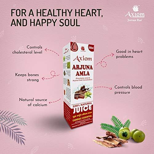 High Blood Pressure Combo ( Brahmi Juice 500ml + Arjuna Amla 500ml + Punarnava Panchang 500ml + Hridyomrita