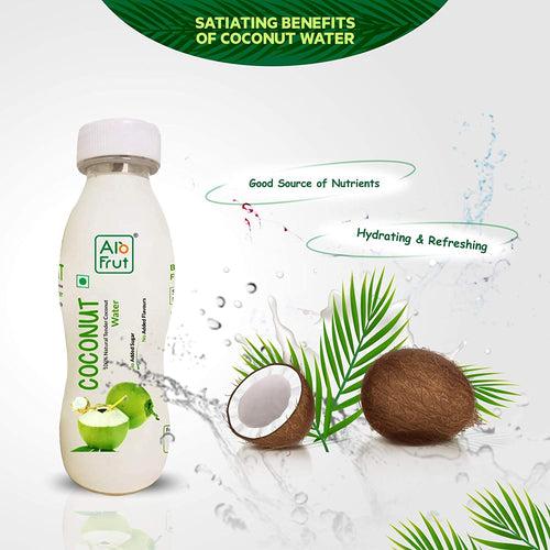 AloFrut Tender Coconut Water 200ml Pack of 24