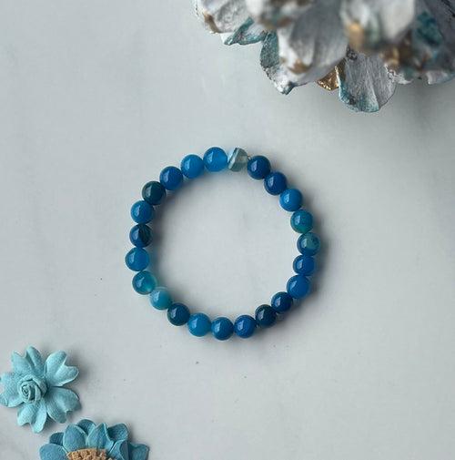 Blue Agate Bracelet