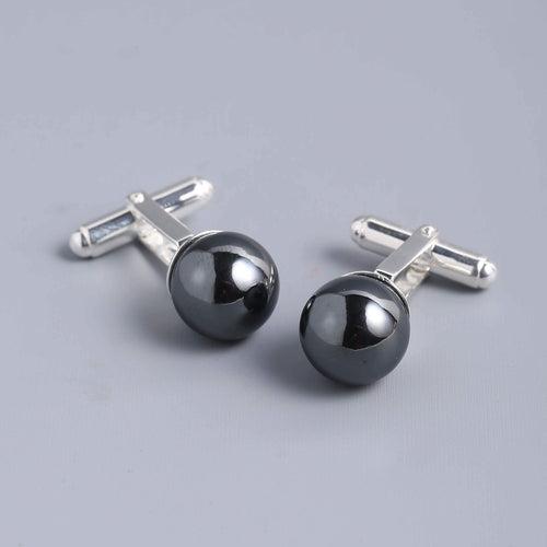 Hematite Cufflinks For Him