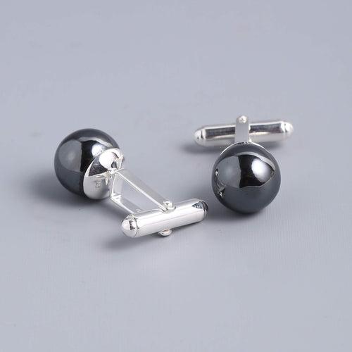 Hematite Cufflinks For Him