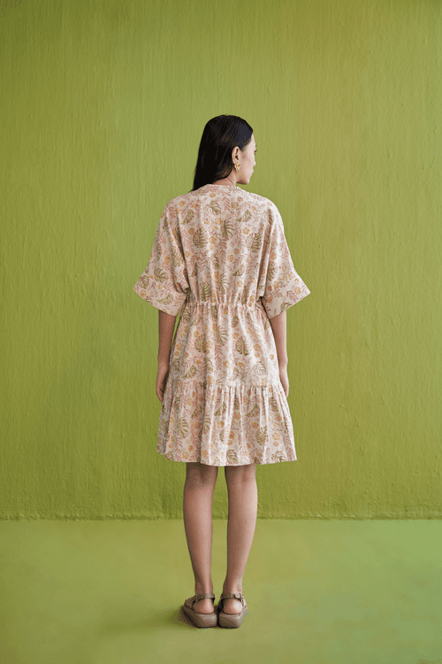 Monstera Bloom Kala Cotton Dress