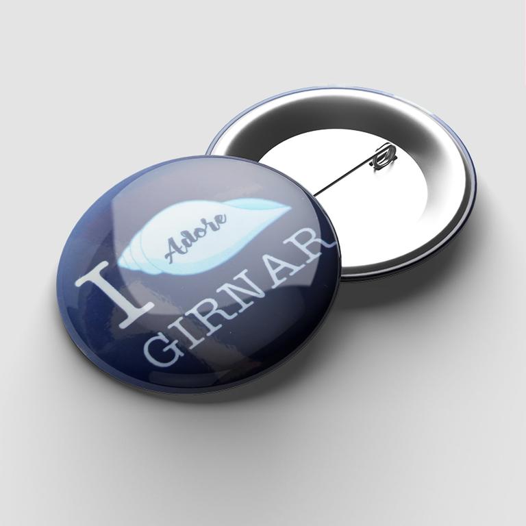 I Adore Girnar -  Badge